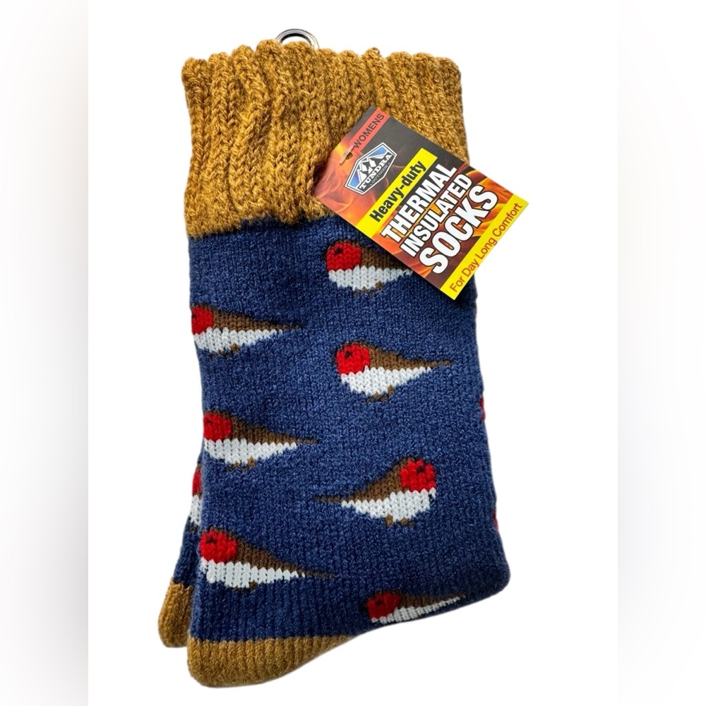 NWT Tundra bird Thermal Insulated Socks Women’s Size 9-11